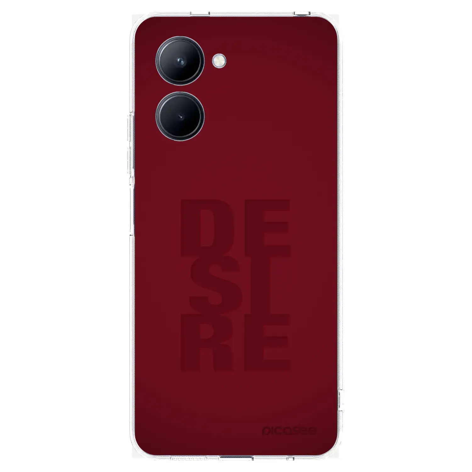 Silikonový průhledný obal pro Realme C33 (2023) - Desire
