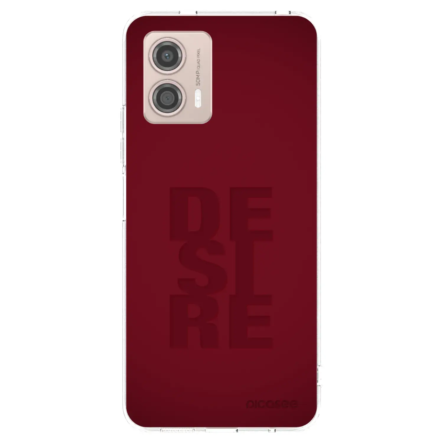 Silikonový průhledný obal pro Motorola Moto G53 5G - Desire
