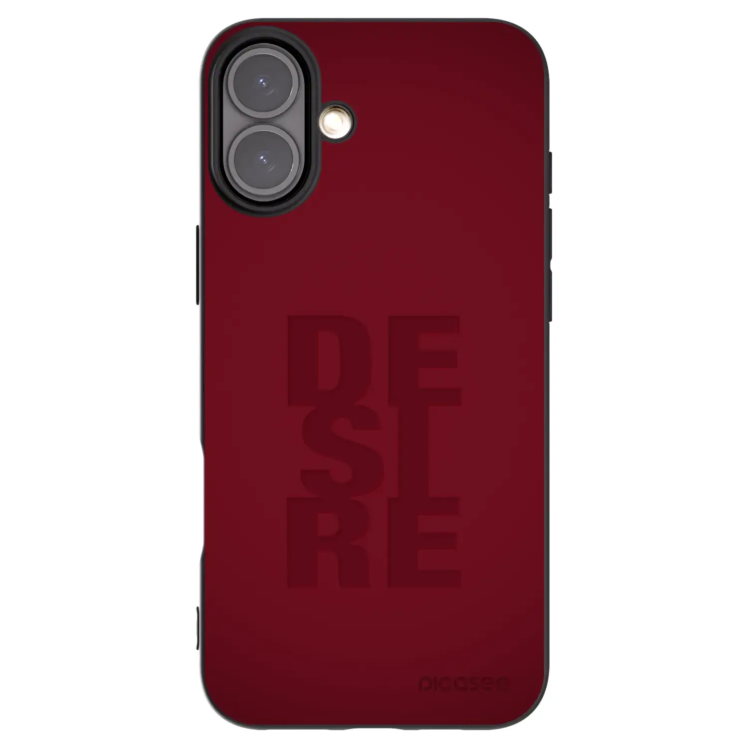 Silikonový černý obal pro Apple iPhone 16 Plus - Desire