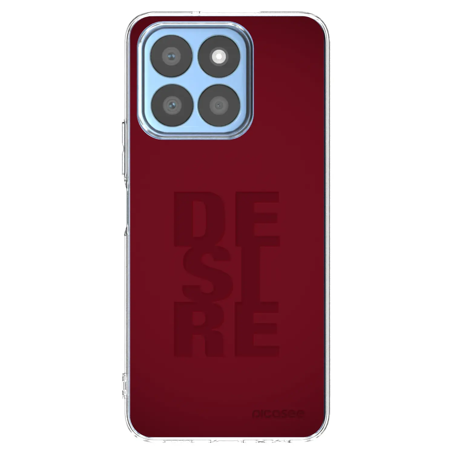 Silikonový průhledný obal pro Honor X8c - Desire