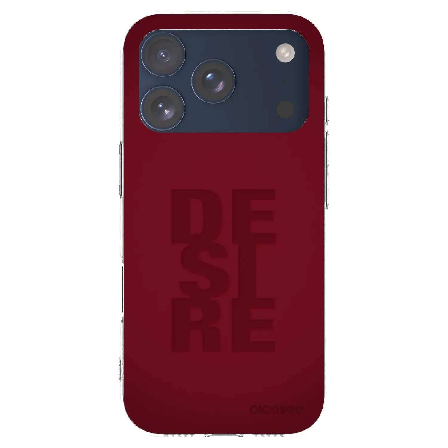 Silikonový průhledný obal pro Apple iPhone 17 Pro - Desire