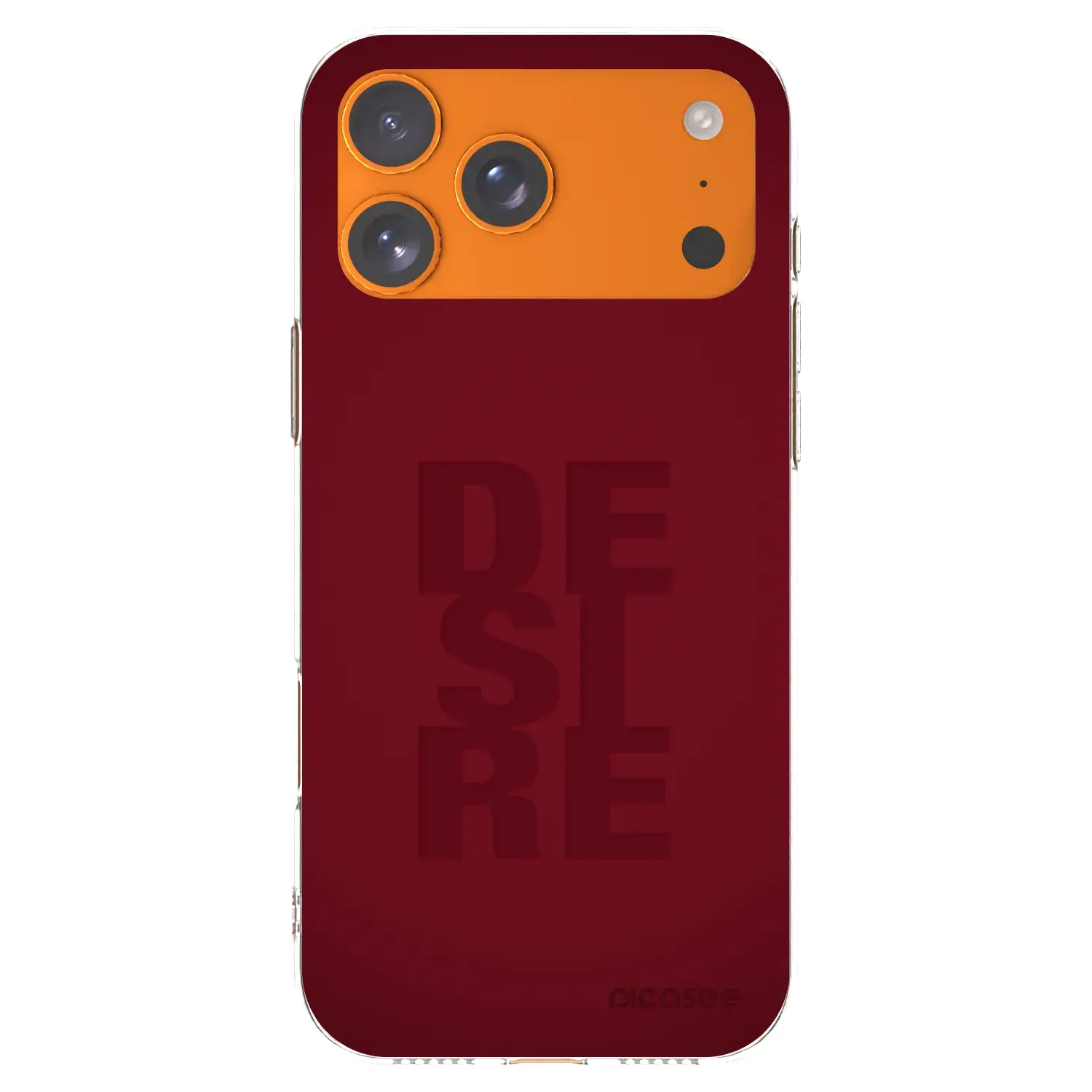 Silikonový průhledný obal pro Apple iPhone 17 Pro Max - Desire