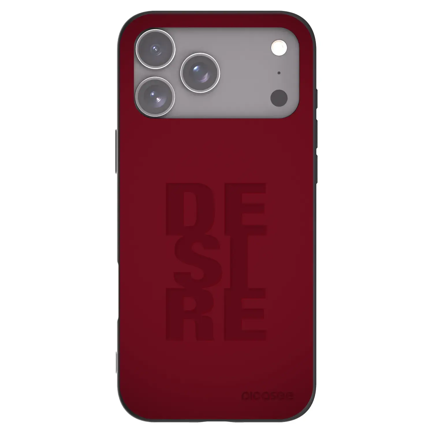 Silikonový černý obal pro Apple iPhone 17 Pro Max - Desire
