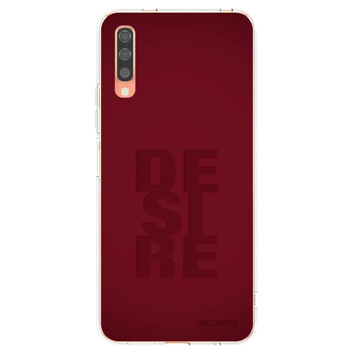Silikonový průhledný obal pro Samsung Galaxy A70 A705F - Desire