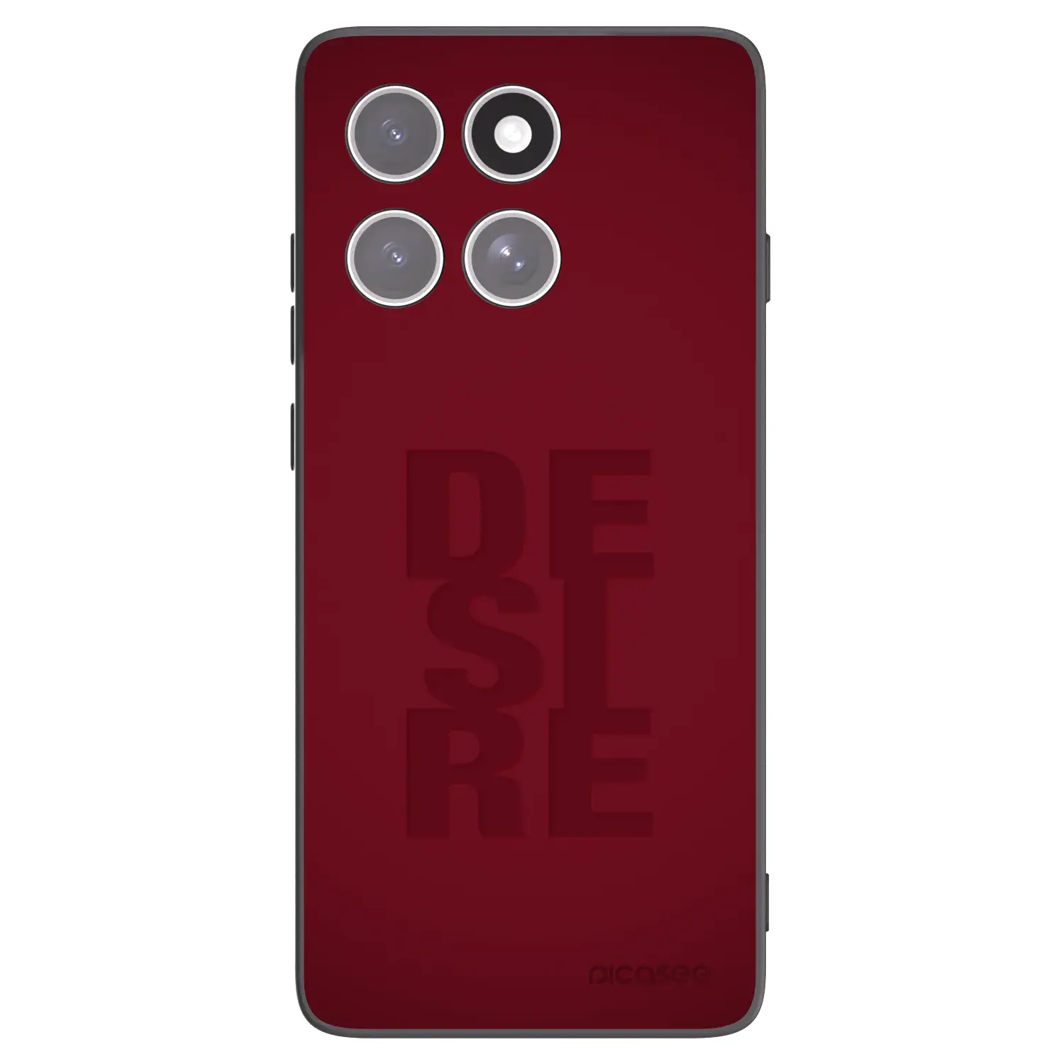 Silikonový černý obal pro Motorola Edge 60 Pro - Desire