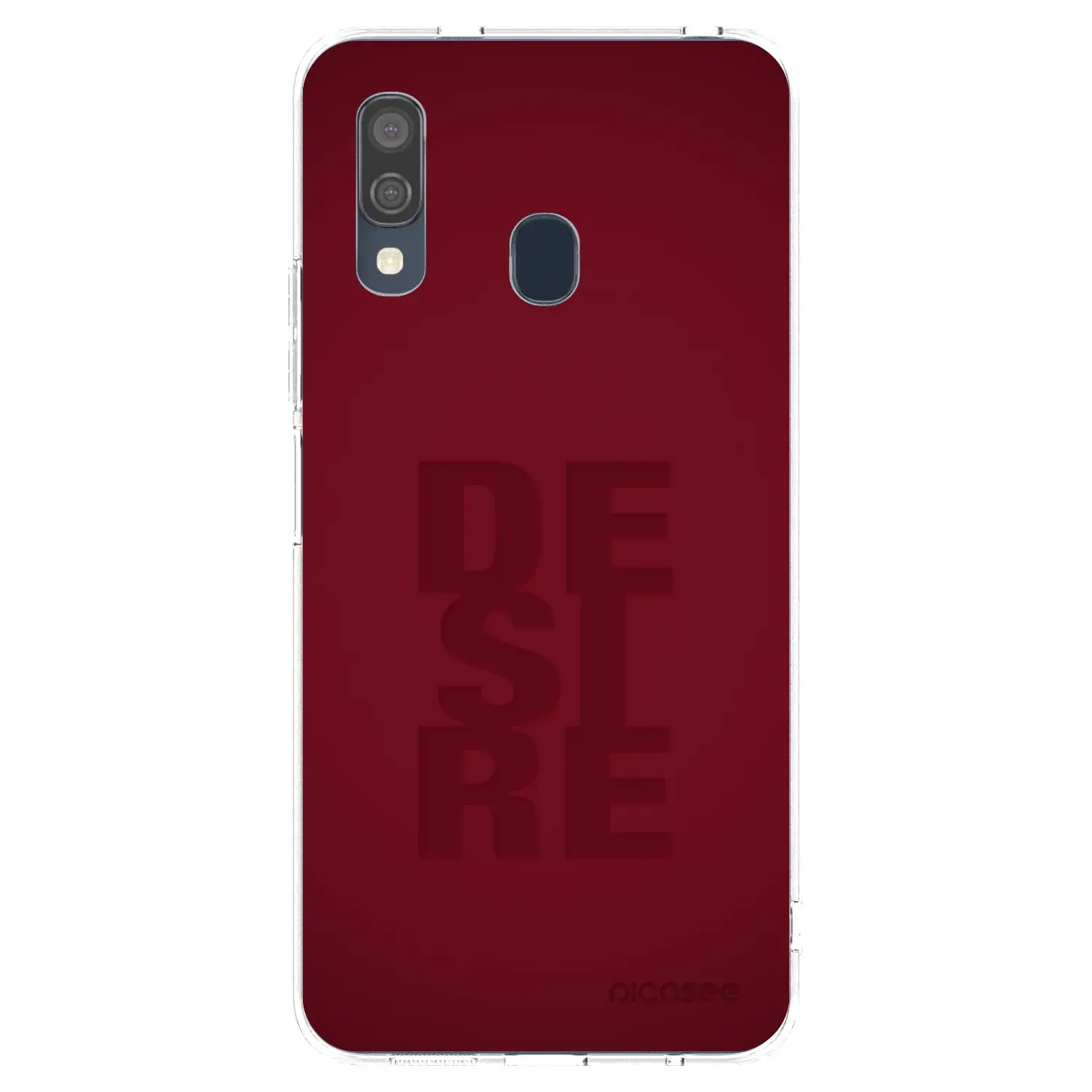 Silikonový průhledný obal pro Samsung Galaxy A40 A405F - Desire