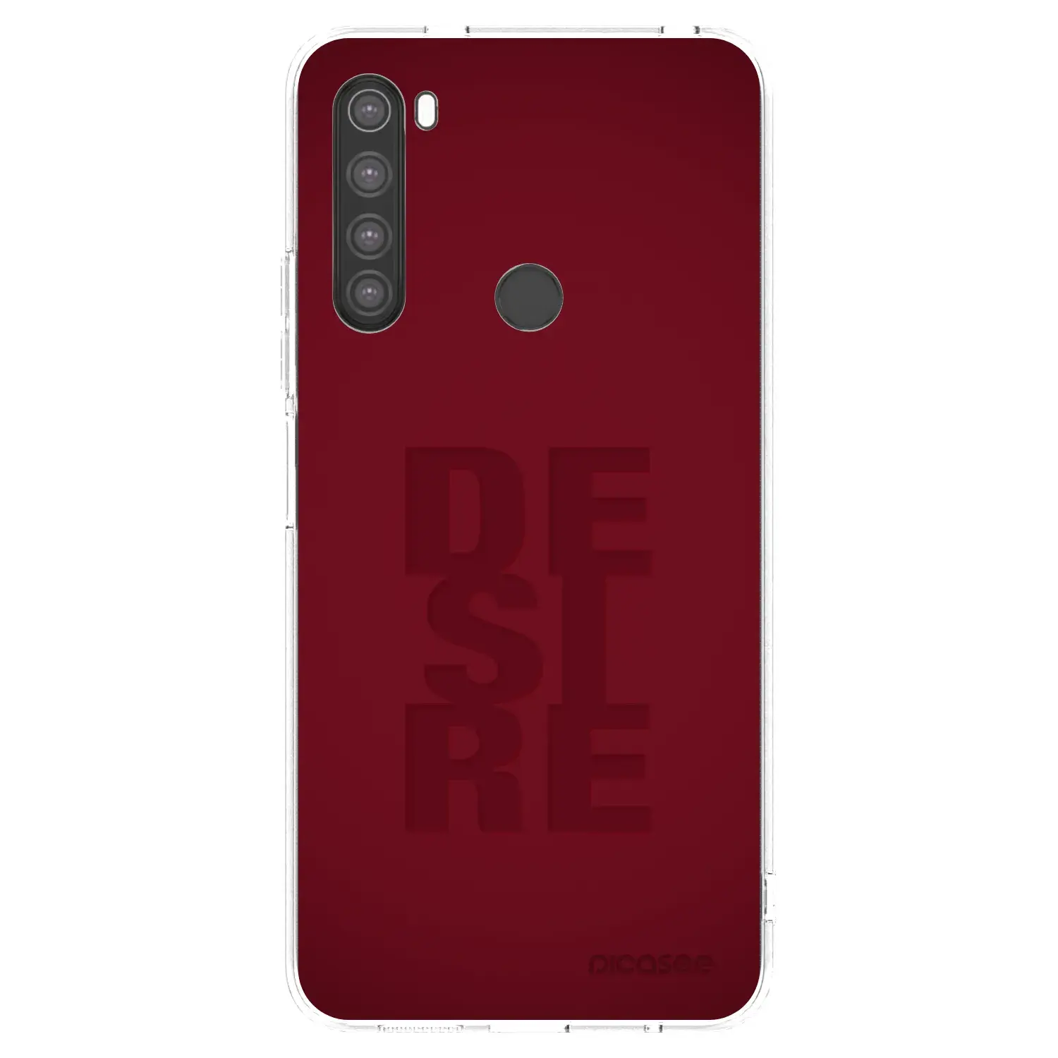 Silikonový průhledný obal pro Xiaomi Redmi Note 8 - Desire