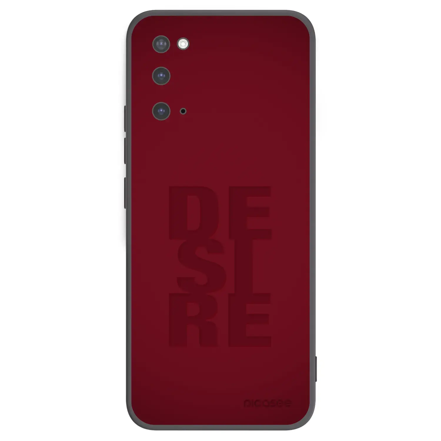 Silikonový černý obal pro Samsung Galaxy S20 G980F - Desire