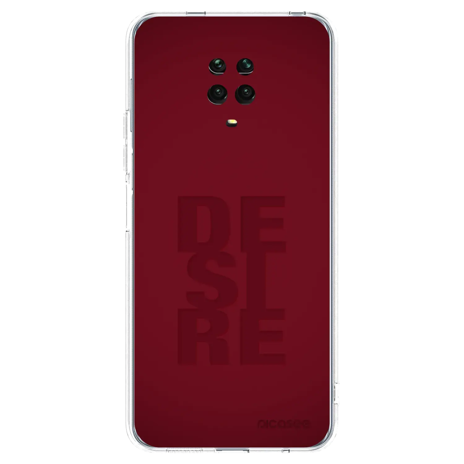 Silikonový průhledný obal pro Xiaomi Redmi Note 9S - Desire