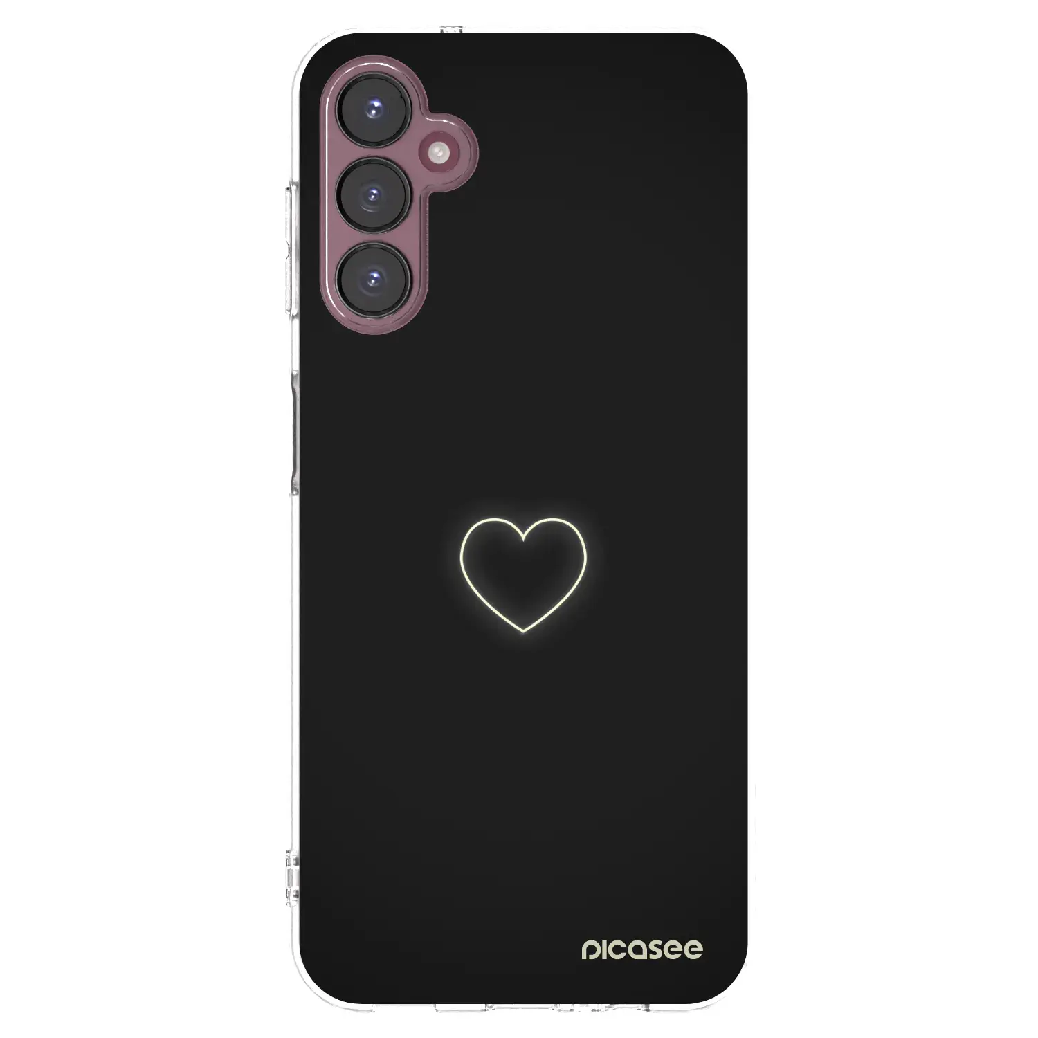 Silikonový průhledný obal pro Samsung Galaxy A05s A057G - Heart