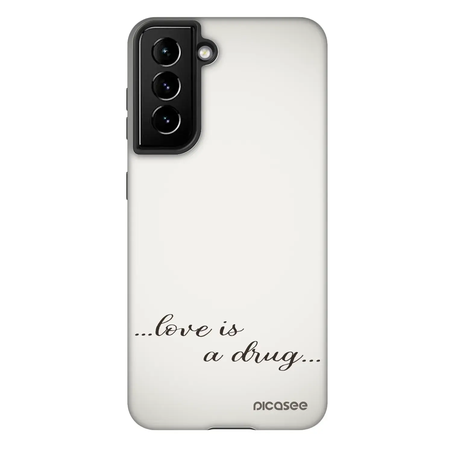 Fashion Case pro Samsung Galaxy S22 5G - Love is a drug