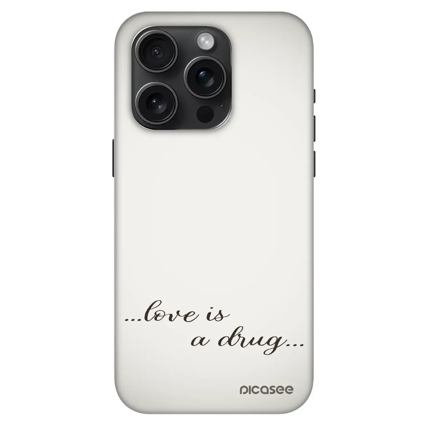 Fashion Case MagSafe Apple iPhone 15 Pro - Love is a drug
