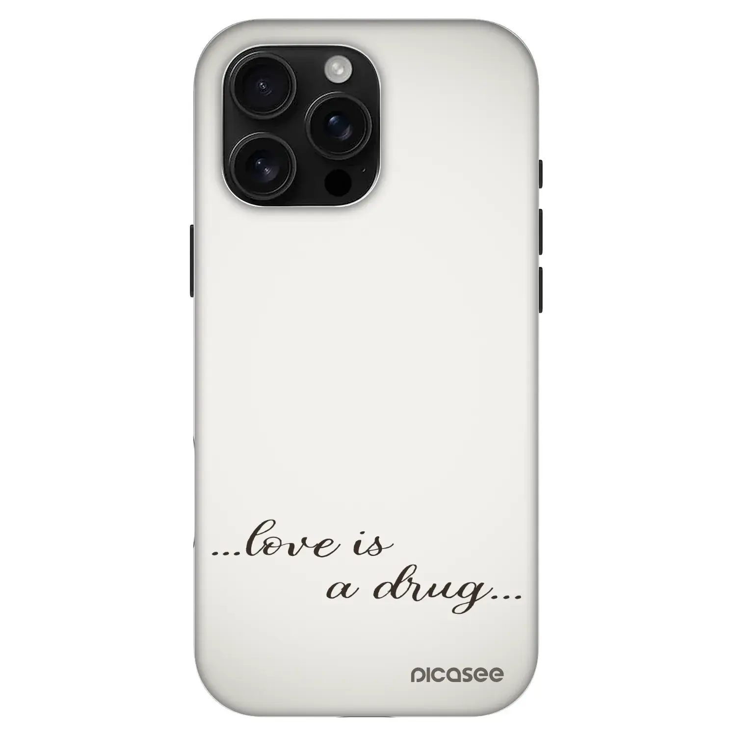 Fashion Case MagSafe Apple iPhone 16 Pro Max - Love is a drug