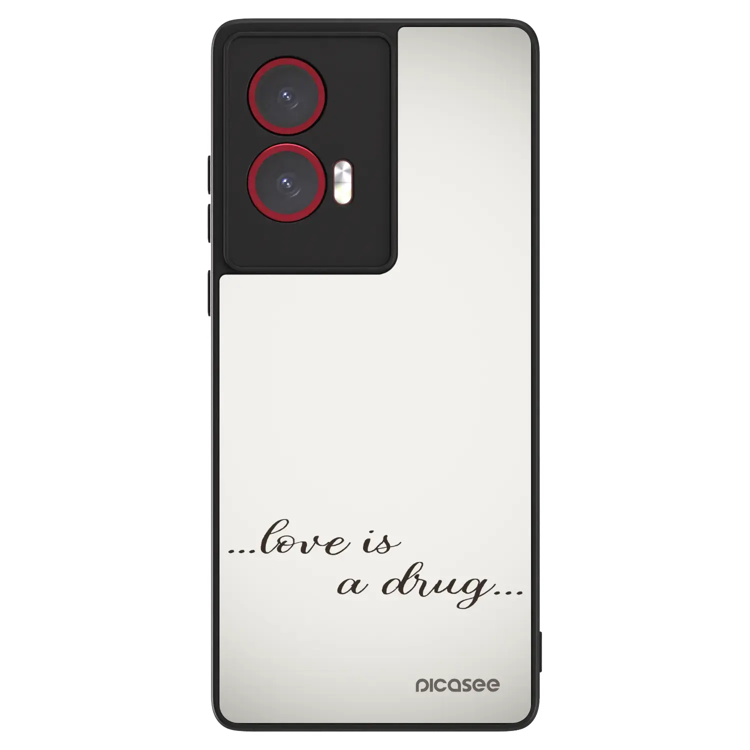 ULTIMATE CASE pro Motorola Edge 50 Fusion - Love is a drug