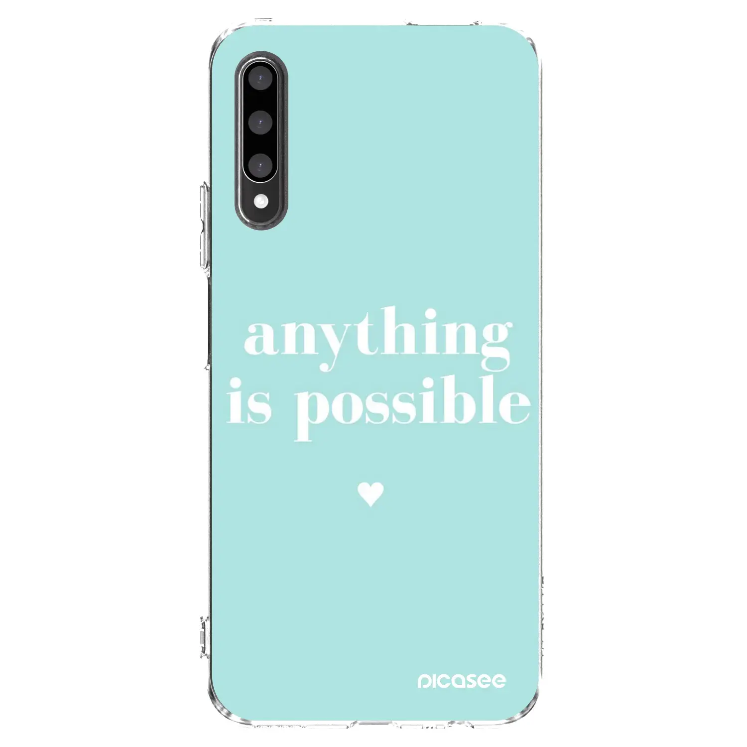 Silikonový průhledný obal pro Honor 9X Pro - Anything is possible