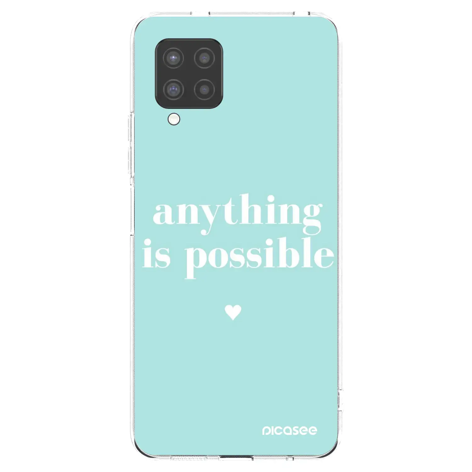 Silikonový průhledný obal pro Samsung Galaxy A42 A426B - Anything is possible