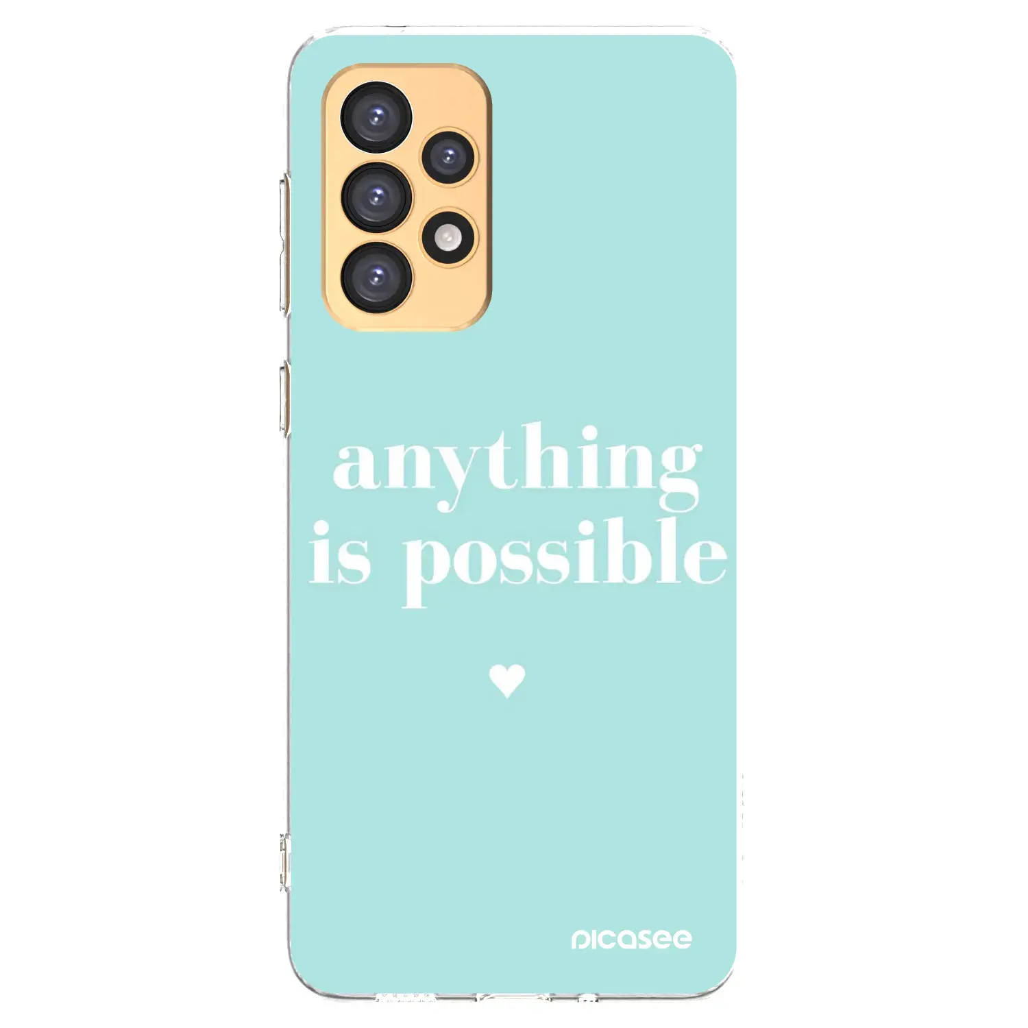 Silikonový průhledný obal pro Samsung Galaxy A33 5G A336 - Anything is possible