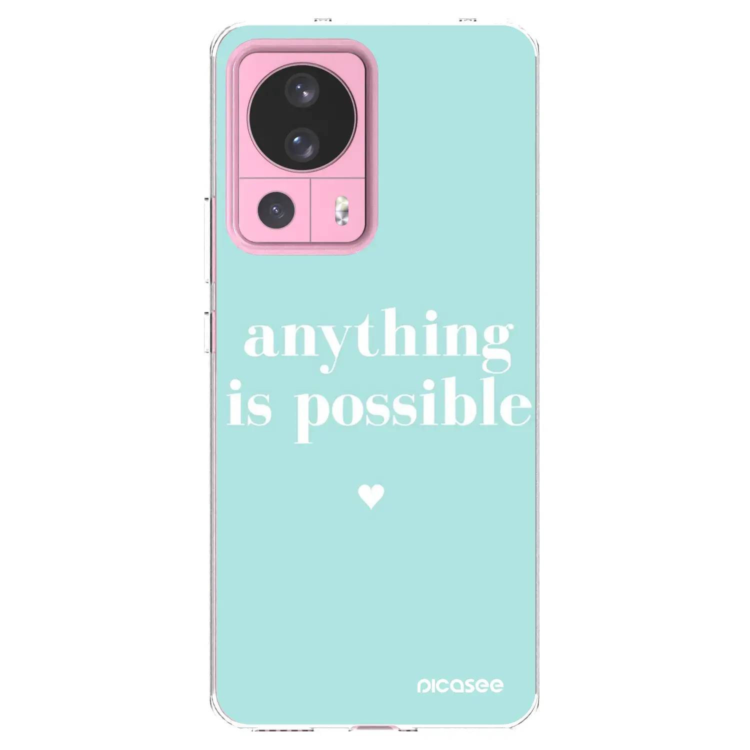 Silikonový průhledný obal pro Xiaomi 13 Lite - Anything is possible