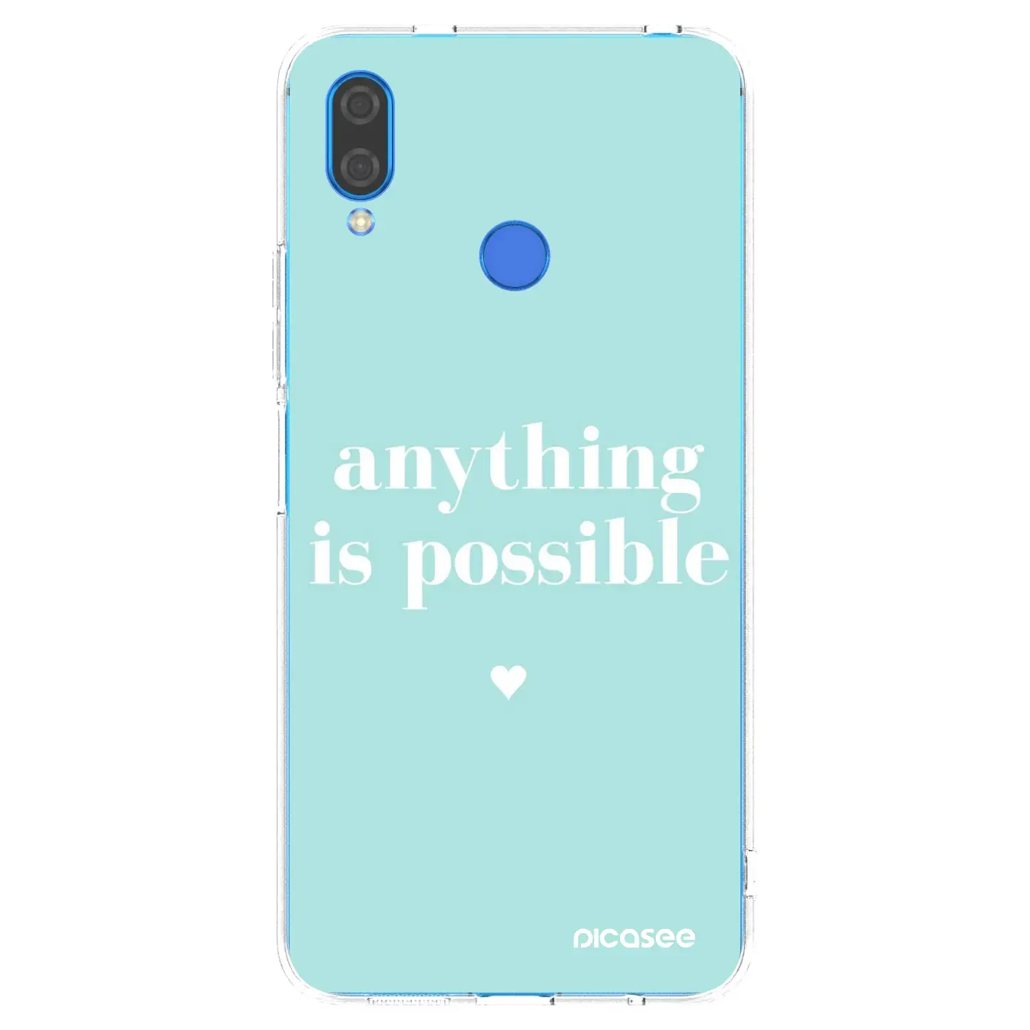 Silikonový průhledný obal pro Huawei Nova 3i - Anything is possible