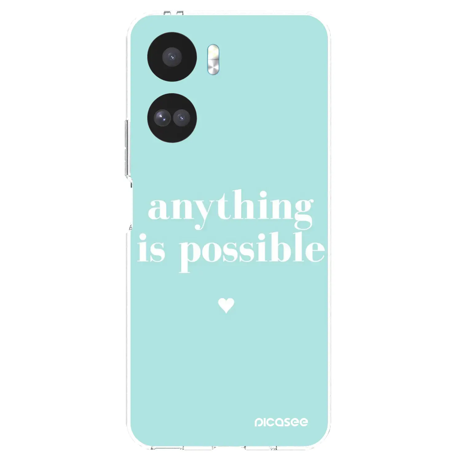 Silikonový průhledný obal pro Honor 90 Lite 5G - Anything is possible