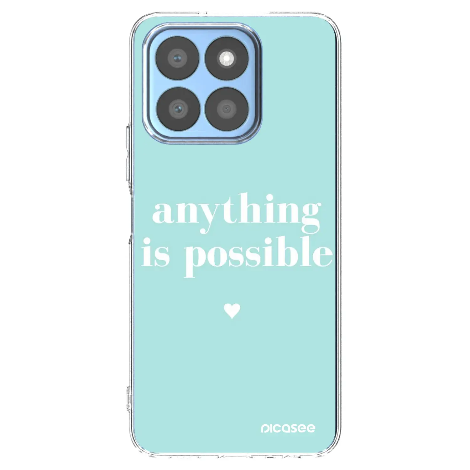 Silikonový průhledný obal pro Honor X8b - Anything is possible