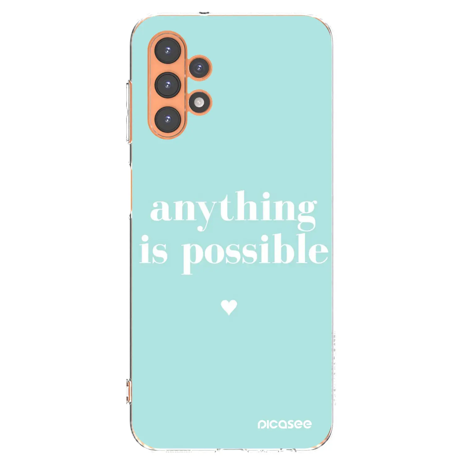 Silikonový průhledný obal pro Samsung Galaxy A13 5G - Anything is possible