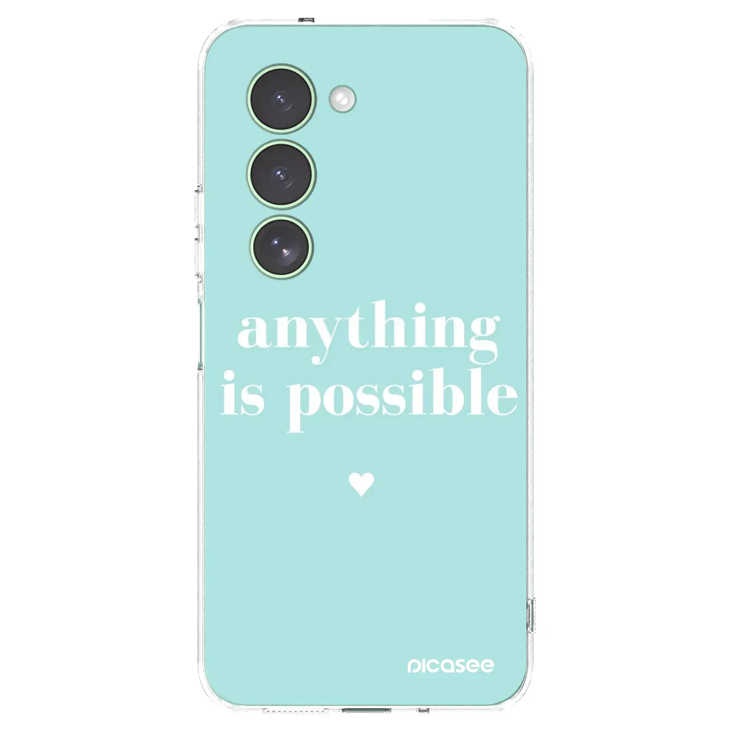 Silikonový průhledný obal pro Xiaomi Redmi 15 5G - Anything is possible