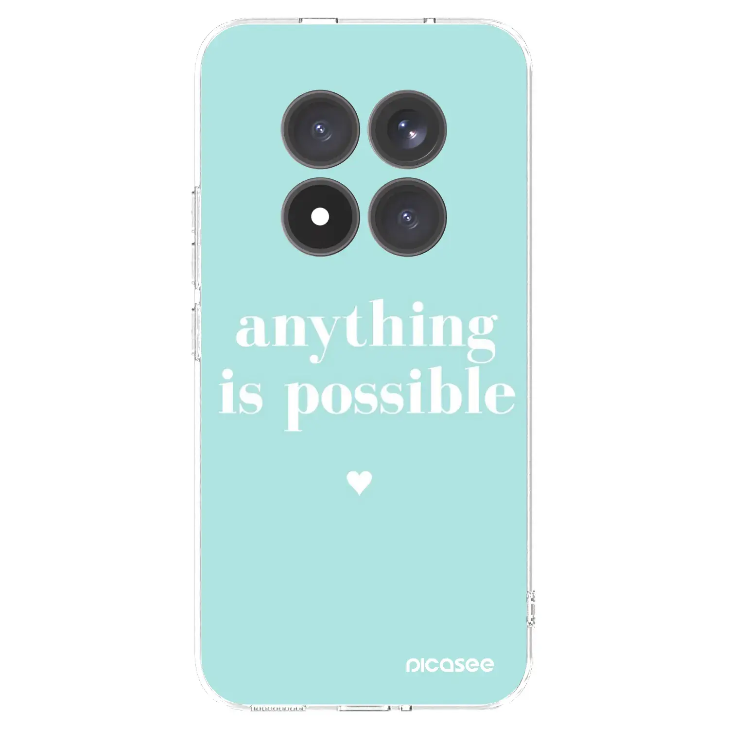 Silikonový průhledný obal pro Xiaomi Redmi Note 15 Pro+ - Anything is possible