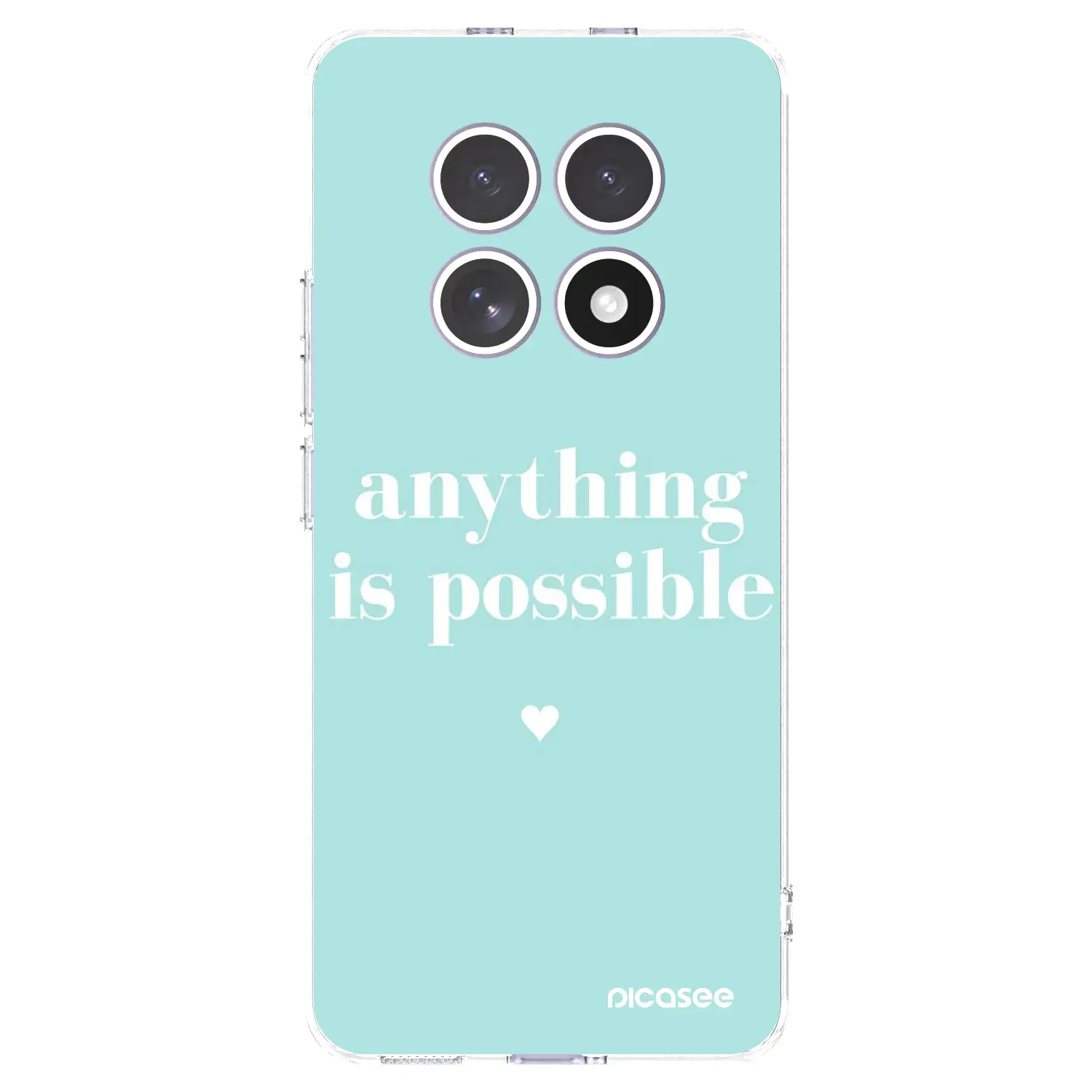 Silikonový průhledný obal pro Xiaomi Redmi Note 15 4G - Anything is possible