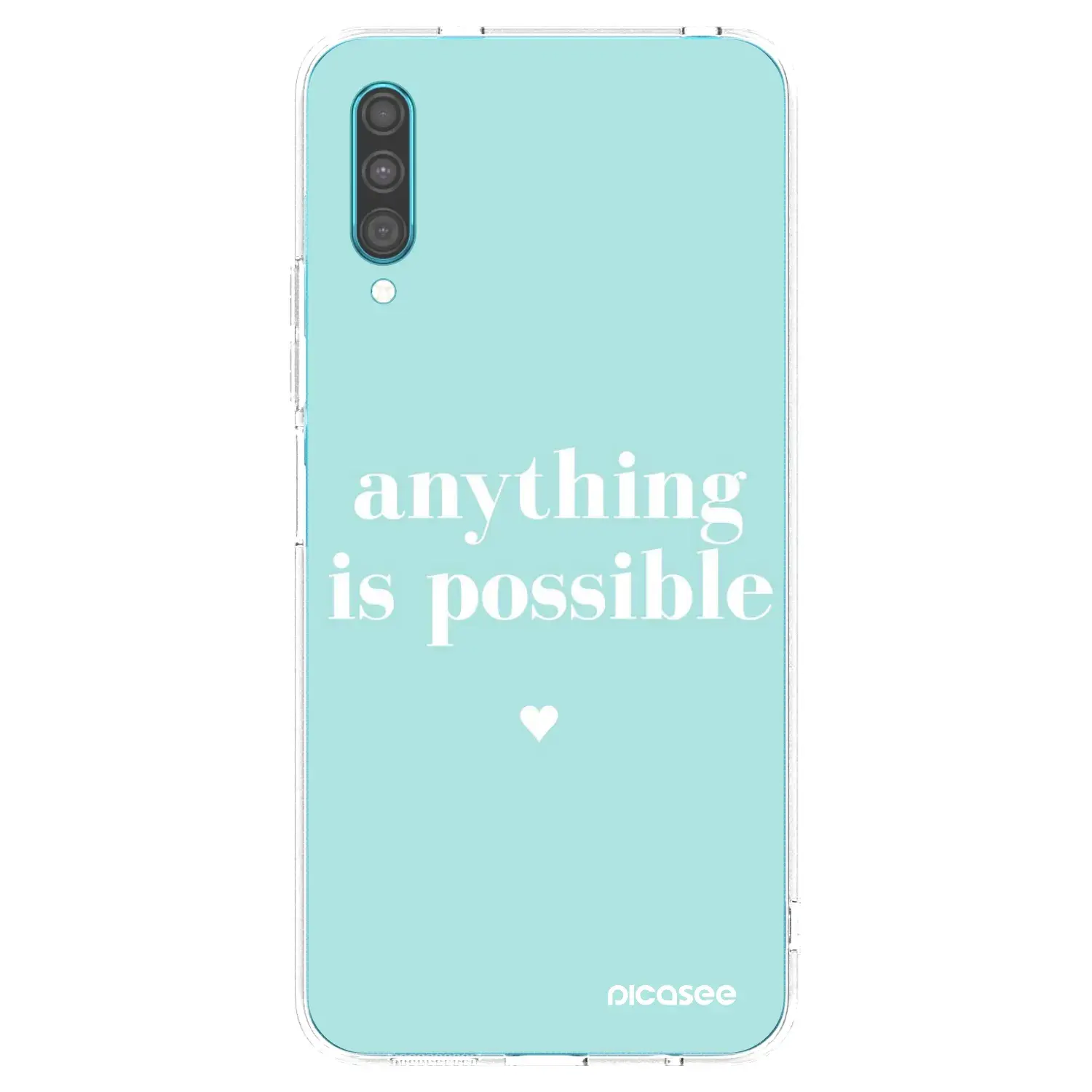 Silikonový průhledný obal pro Samsung Galaxy A30s A307F - Anything is possible