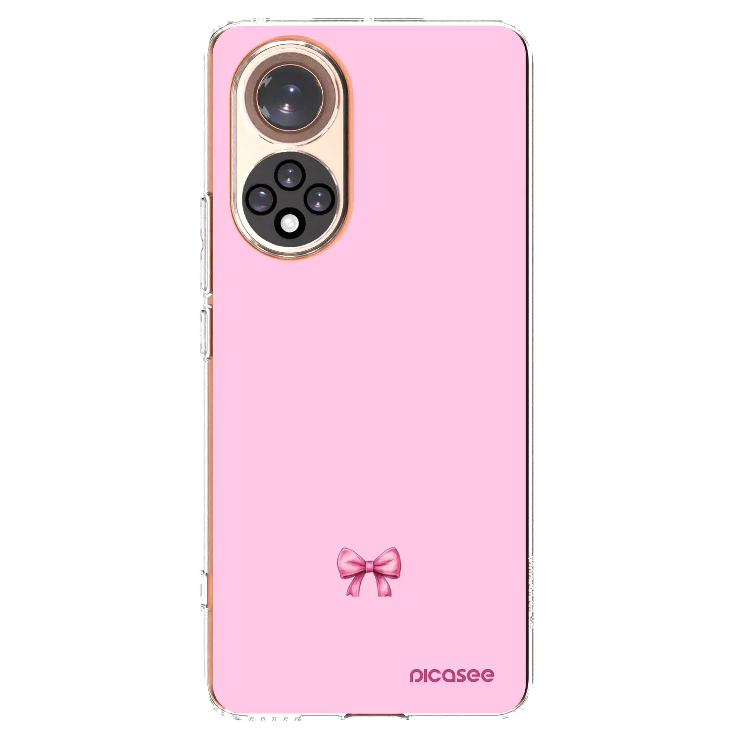 Silikonový průhledný obal pro Huawei Nova 9 - Blush bow