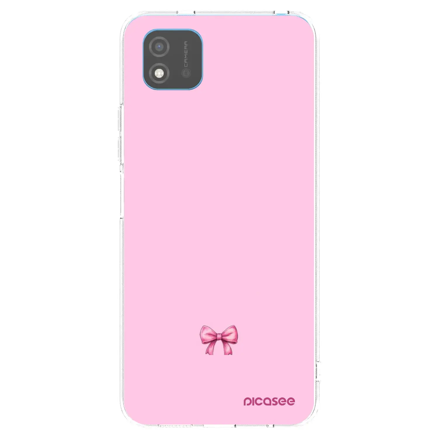 Silikonový průhledný obal pro Realme C11 (2021) - Blush bow