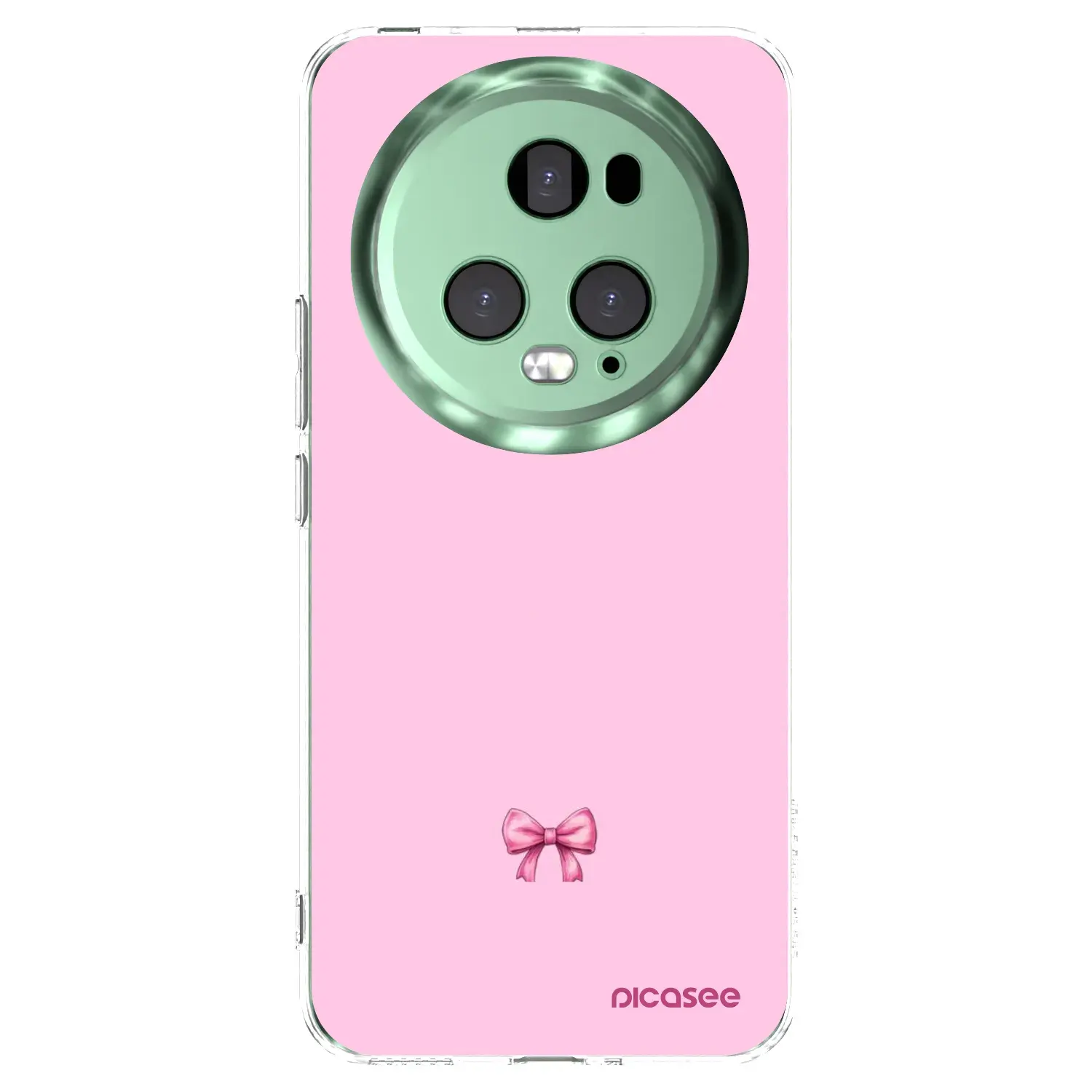 Silikonový průhledný obal pro Honor Magic5 Pro - Blush bow