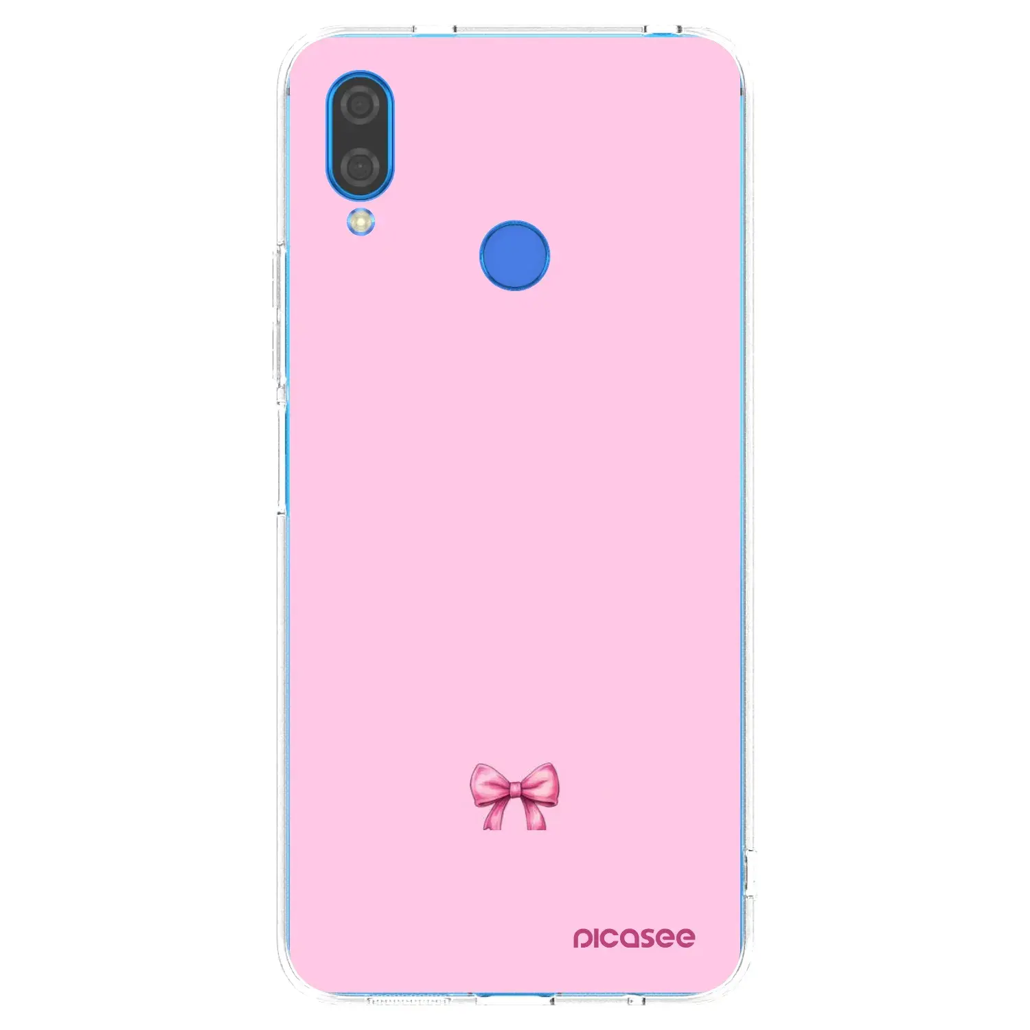Silikonový průhledný obal pro Huawei Nova 3i - Blush bow