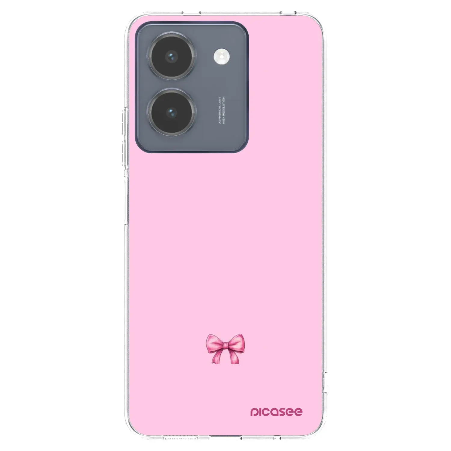 Silikonový průhledný obal pro Vivo Y36 4G - Blush bow