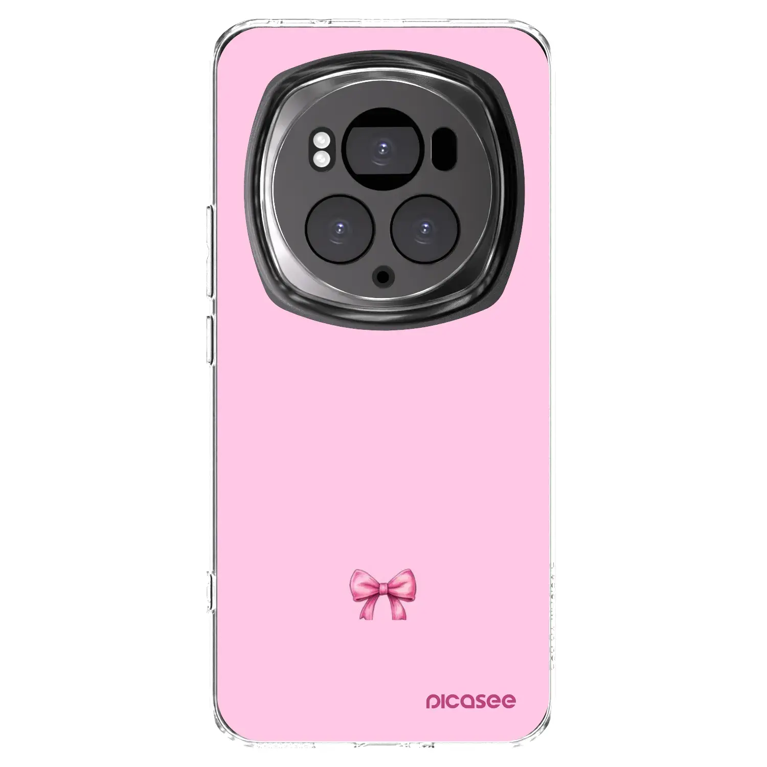 Silikonový průhledný obal pro Honor Magic6 Pro - Blush bow