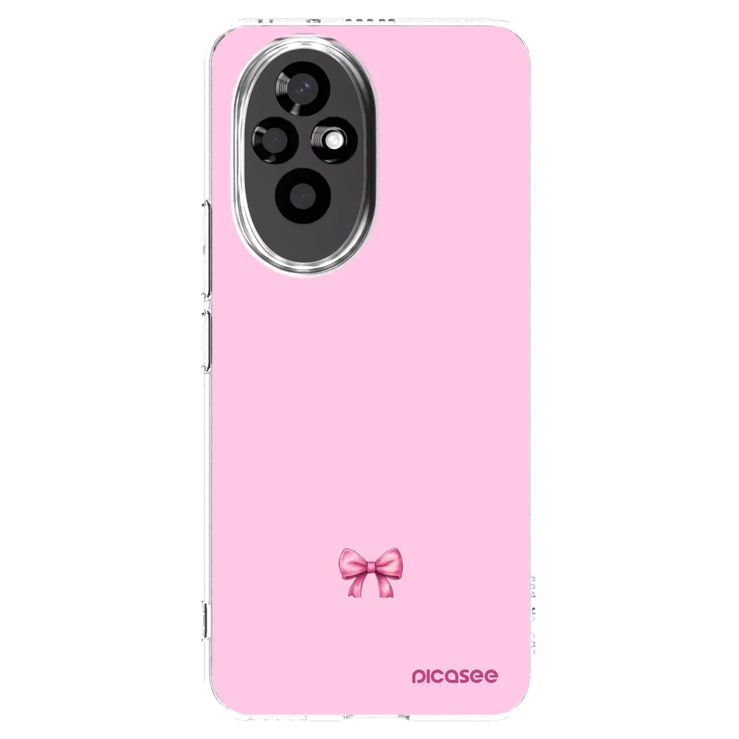 Silikonový průhledný obal pro Honor 200 5G - Blush bow