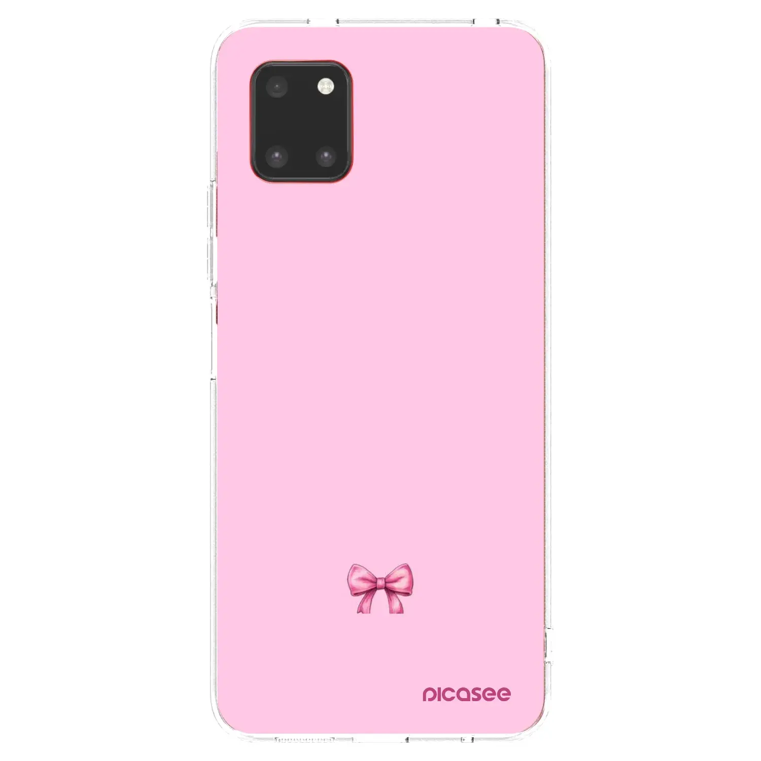 Silikonový průhledný obal pro Samsung Galaxy Note 10 Lite N770F - Blush bow