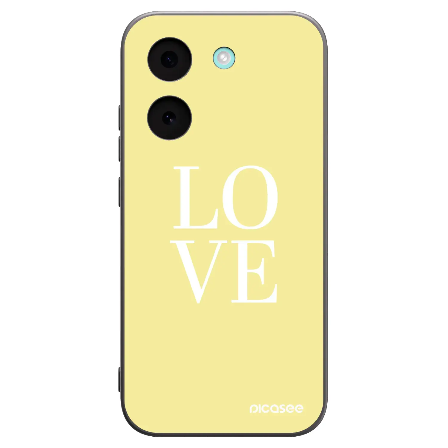 Silikonový černý obal pro Xiaomi Poco X8 Pro - Love