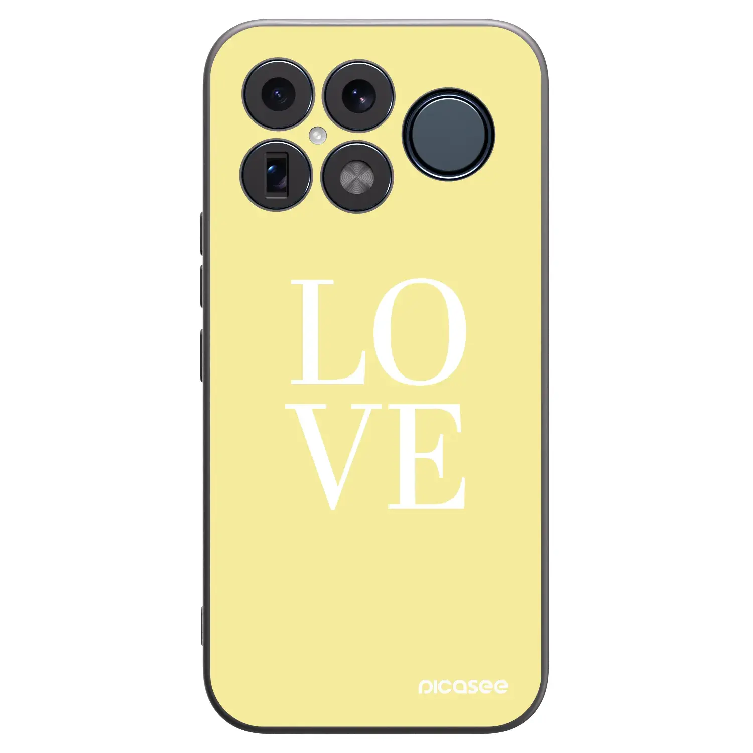 Silikonový černý obal pro Xiaomi Poco F8 Ultra - Love