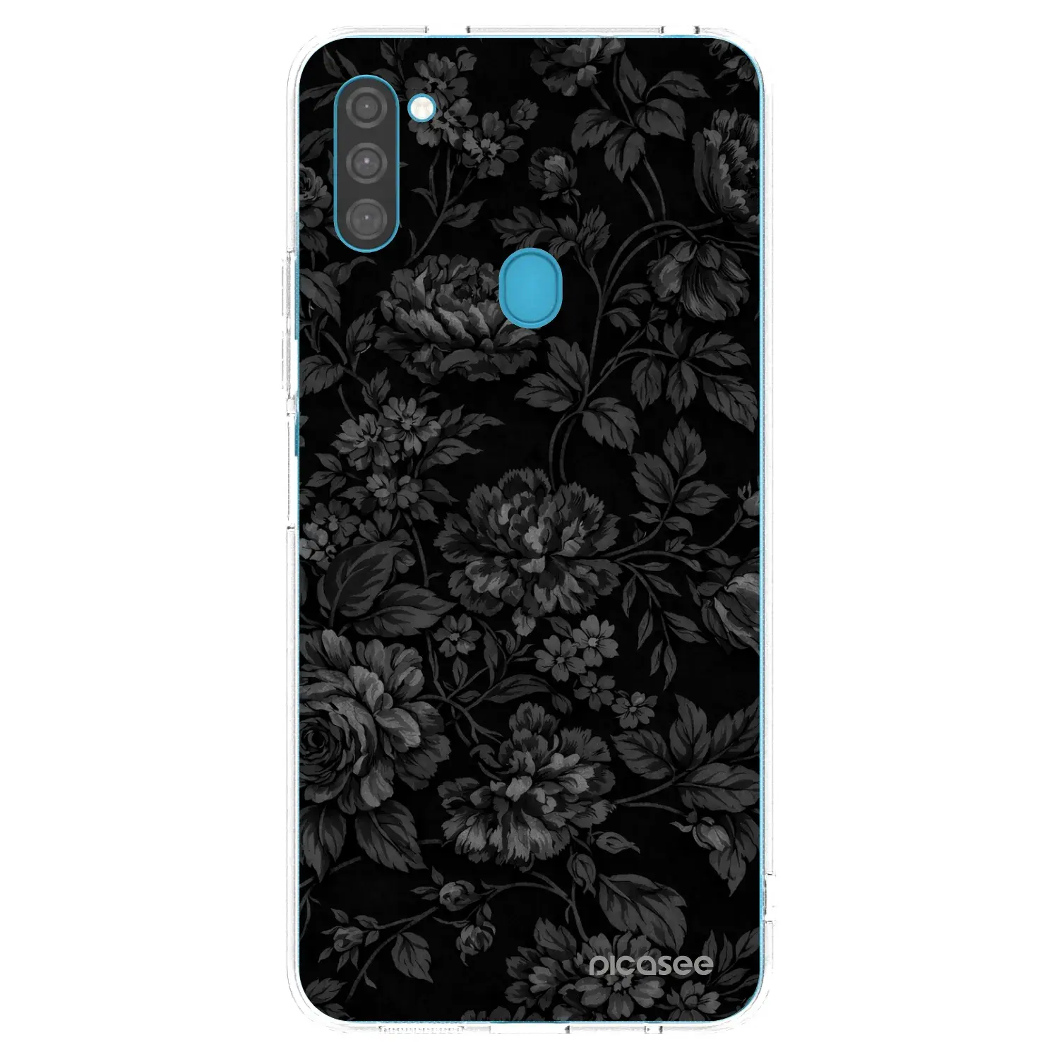 Silikonový průhledný obal pro Samsung Galaxy M11 - Dark Romance