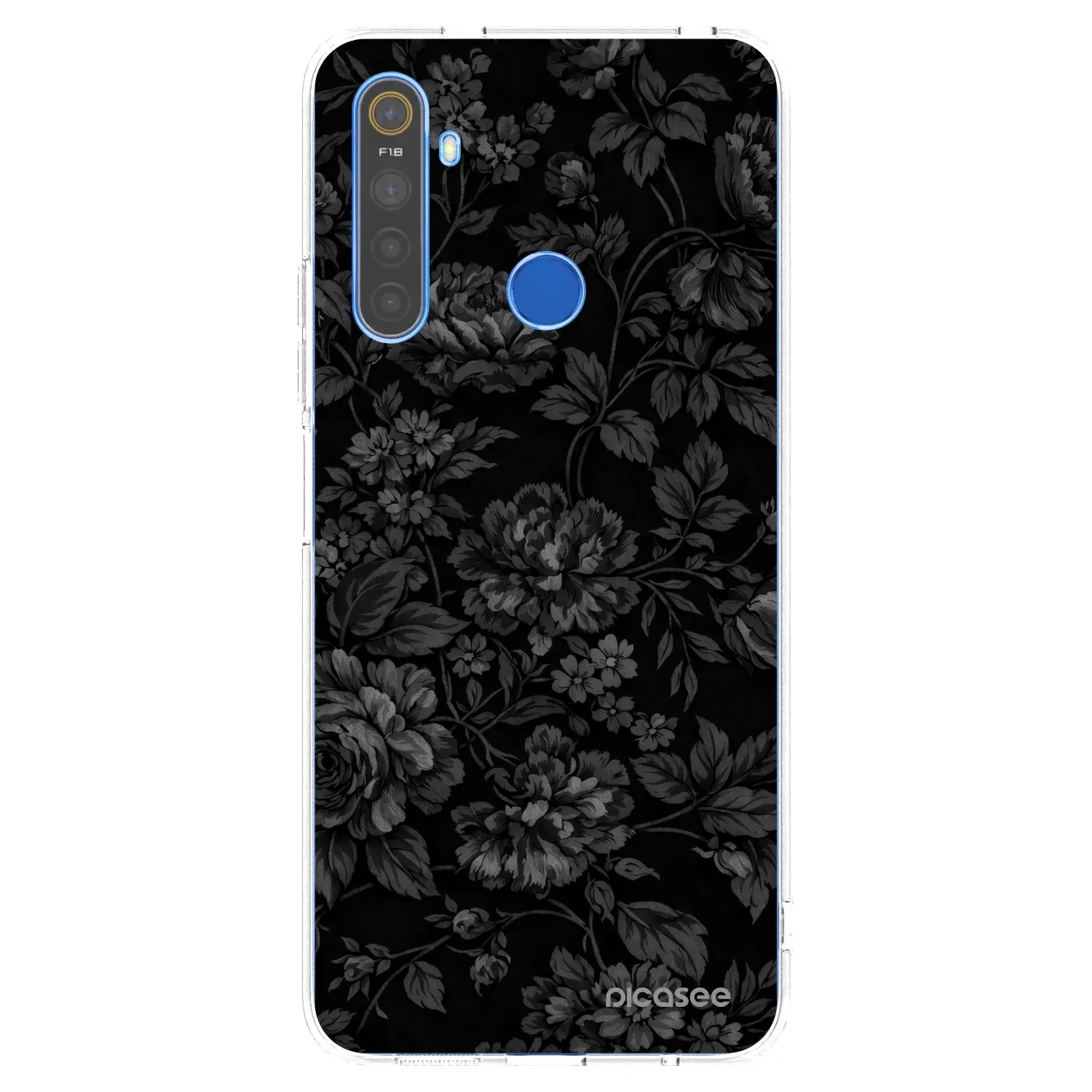 Silikonový průhledný obal pro Realme 5 - Dark Romance
