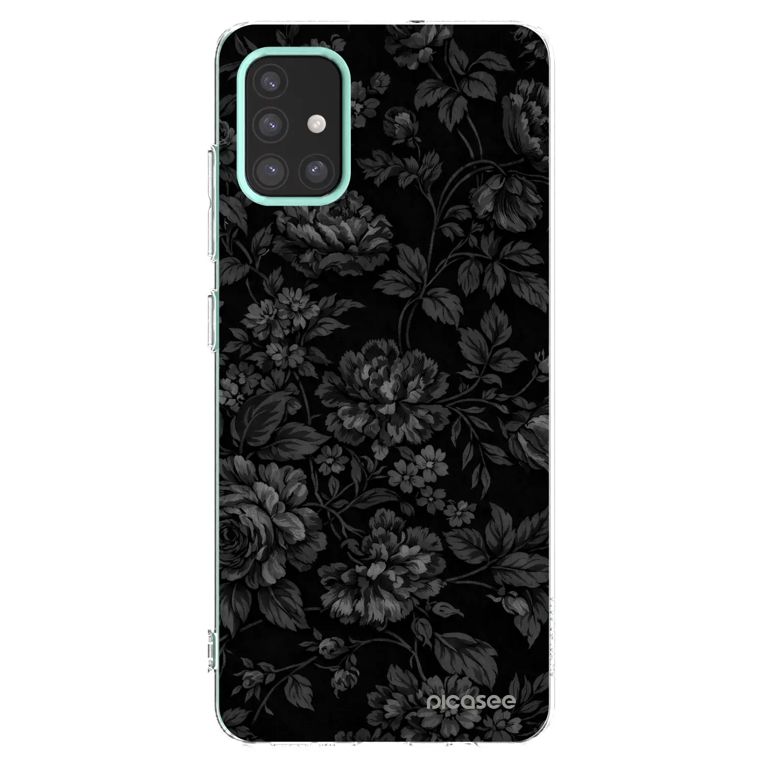 Silikonový průhledný obal pro Samsung Galaxy M31s - Dark Romance