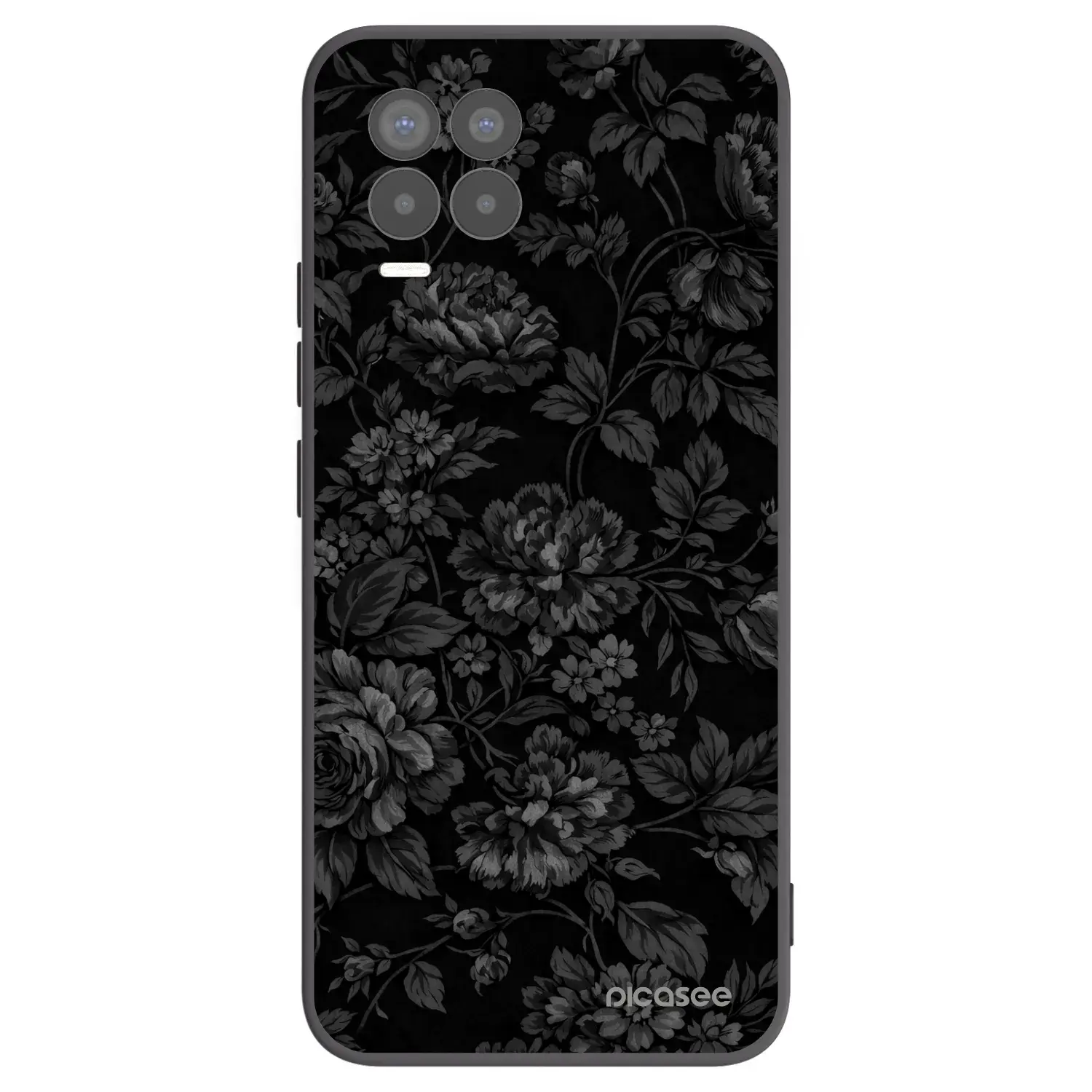 Silikonový černý obal pro Realme 8 Pro - Dark Romance