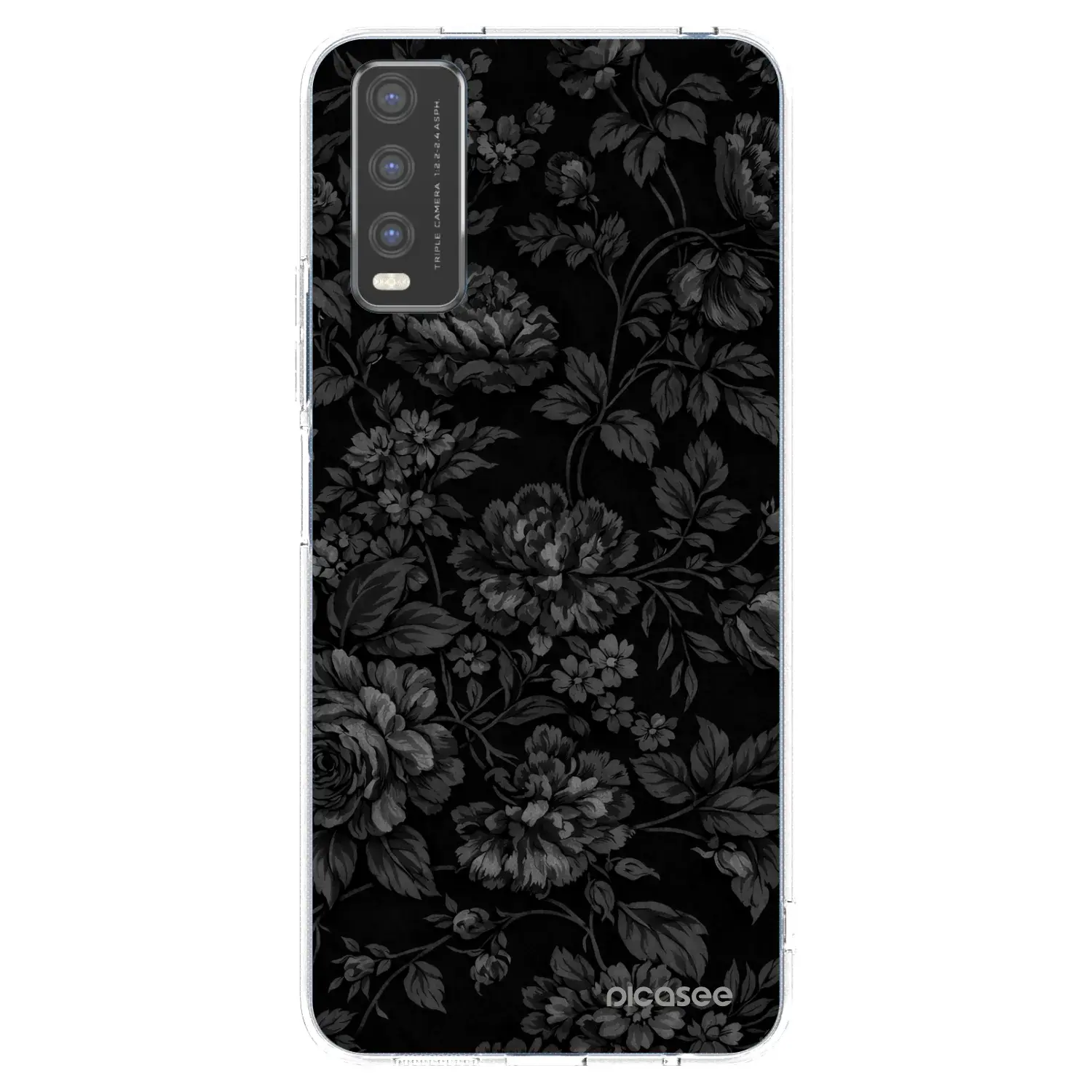 Silikonový průhledný obal pro Vivo Y20s - Dark Romance