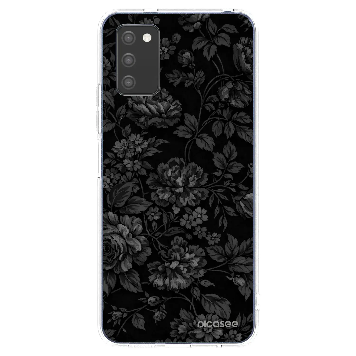 Silikonový průhledný obal pro Samsung Galaxy A03s A037G - Dark Romance