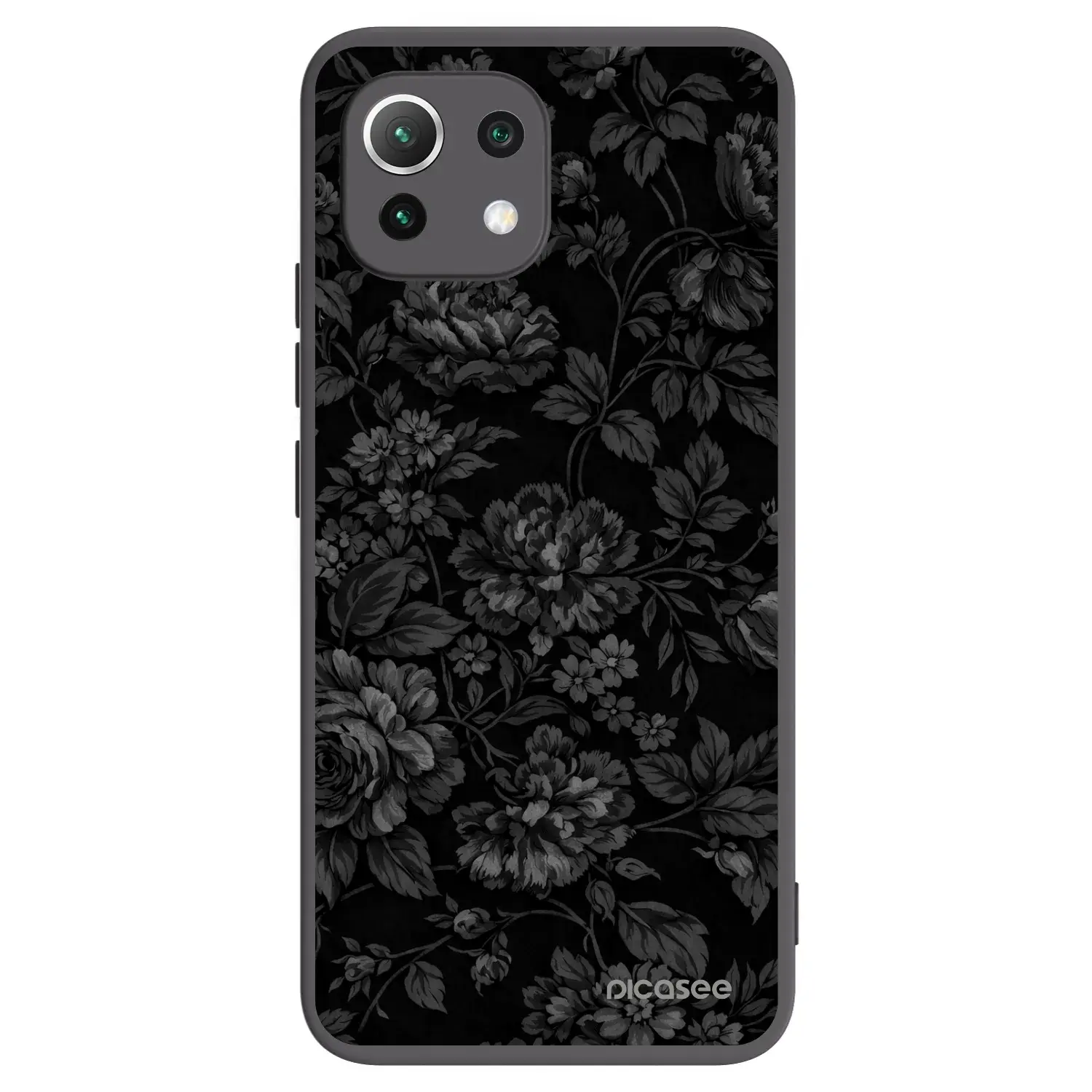 Silikonový černý obal pro Xiaomi 11 Lite 5G NE - Dark Romance