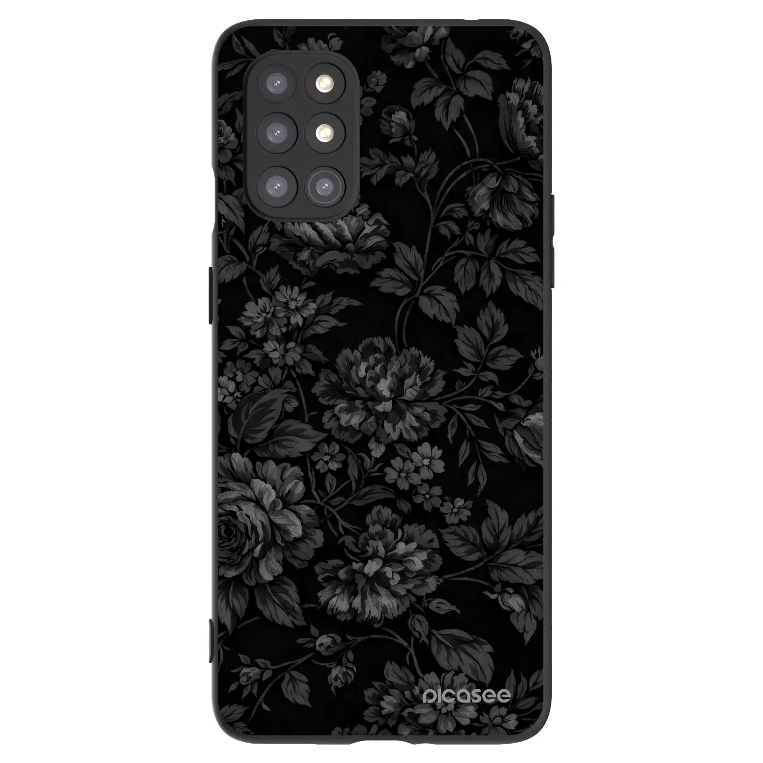 Silikonový černý obal pro OnePlus 8T - Dark Romance