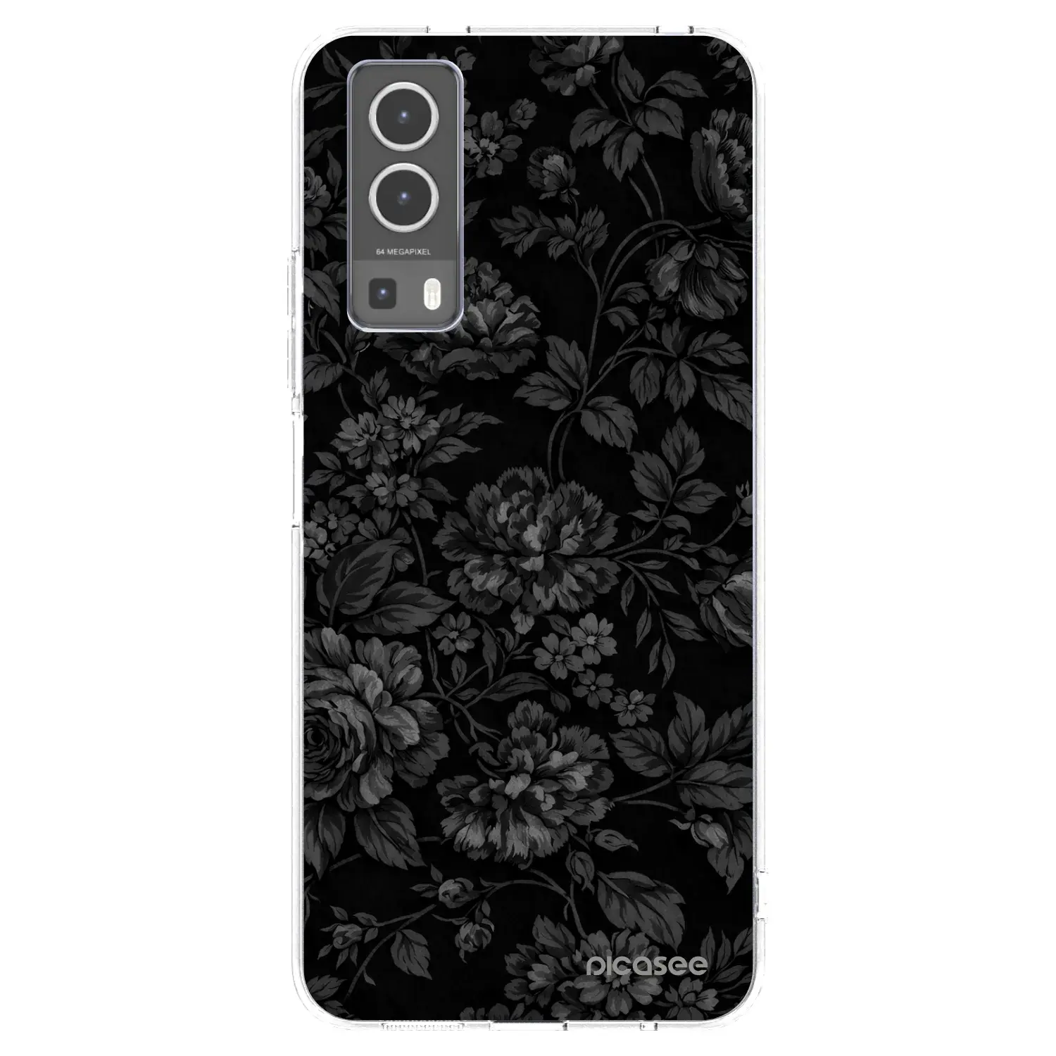 Silikonový průhledný obal pro Vivo Y72 5G - Dark Romance
