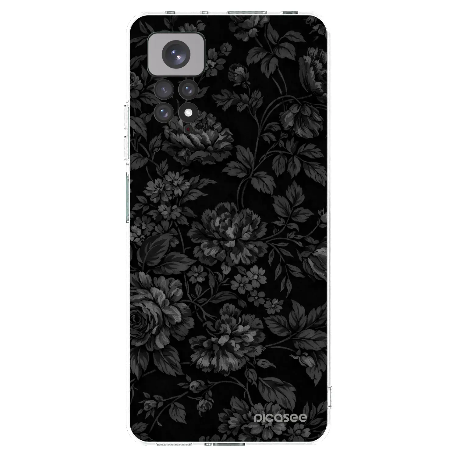 Silikonový průhledný obal pro Xiaomi Redmi Note 11 - Dark Romance